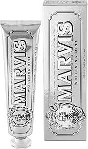 marvis marvis whitening toothpaste, mint, 85ml,