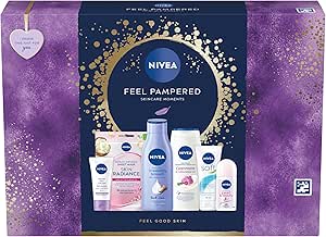 nivea nivea feel pampered gift pack